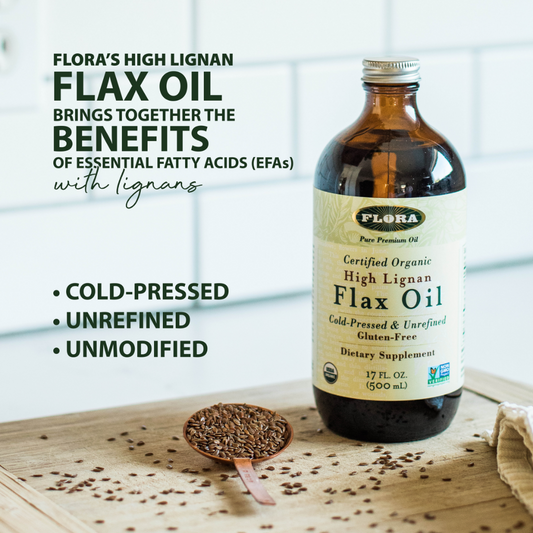 High Lignan Flax Oil