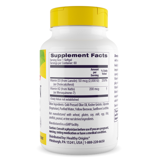Vitamin D3 & K2